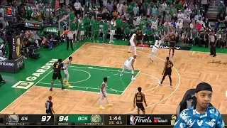 FlightReacts WARRIORS at CELTICS | FULL GAME 4 NBA FINALS HIGHLIGHTS | June 10, 2022!