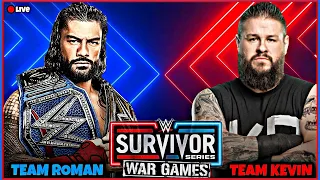 Team roman reigns vs Team kevin owens in survivor series | WWE 2K22 live on ps4 | Akay gaming