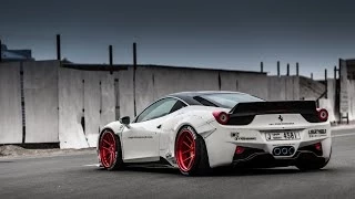 Liberty walk LB Performance. Ferrari 458. Oakley Design