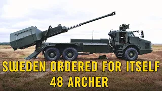 Sweden ordered 48 Archer self propelled guns at once unexpected cost and contract details announced