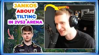 Jankos About TILTING in 2vs2 Arena ft. JACKSPEKTRA 👀