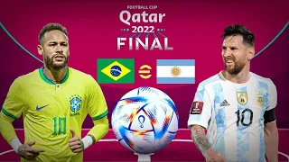 2022 World Cup Final Brazil Argentina in eFootball 2023 Mobile