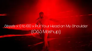 Streets x 0 to 100 x Put Your Head on My Shoulder (OS3 Mashup) | Silhouette Challenge Song