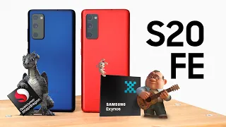 Снова провал? Samsung Galaxy S20 FE на Exynos 990 vs S20 FE на Snapdragon 865 / ОБЗОР / СРАВНЕНИЕ