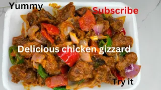 Don't throw your gizzard away😭Here is abeatiful recipe and your family will like it🥰