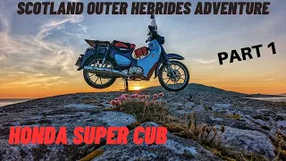 Honda Super Cub 125cc, Scotland, Outer Hebrides Super Cub Pt1