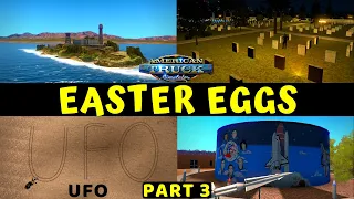 10 Easter Eggs of American Truck Simulator with Locations | Easter Eggs Hunt - ATS Part 3