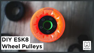 DIY Electric Skateboard Wheel Pulley | Installation Build Guide