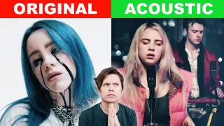 Famous Songs VS Acoustic Versions