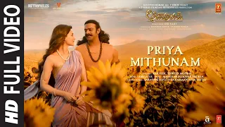 Full Video: Priya Mithunam Song | Adipurush | Prabhas | Ajay Atul, Manoj M,Ramajogayya S | Om Raut