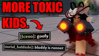 DESTROYING MORE TOXIC KIDS In The Strongest Battlegrounds.. | Roblox