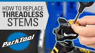 How to Replace a Bicycle Stem - Threadless