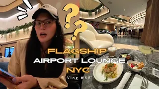 THE BEST AIRPORT LOUNGE IN THE US??? - Chase Sapphire LaGuardia Review