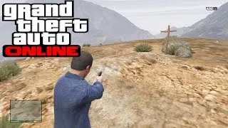 GTA 5- Mysterious Random Grave Easter Egg!