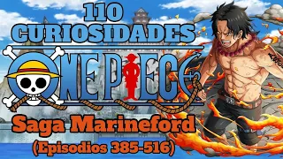 1000 Curiosidades de One Piece PARTE 6 - Saga Marineford (Episodios 385-516) I BONCKER BURGER