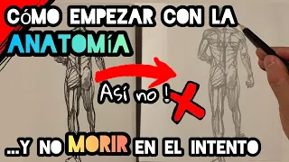 Cómo dibujar la anatomía sin morir en el intento / tutorial para dibujar / aprende a dibujar / arte