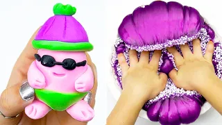 Slime ASMR That'll Make You Sleepy! Oddly Satisfying and Relaxing Videos 2808