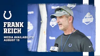 Frank Reich Training Camp Availability | August 13