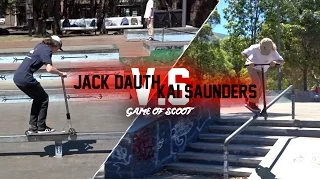 Kai Saunders VS Jack Dauth GAME OF SCOOT!