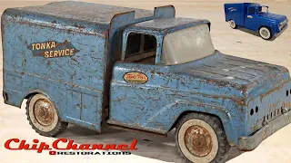 1959 Tonka Service Box Truck Restoration