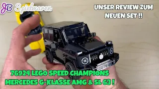NEU: LEGO Speed Champions 76924 Mercedes G-Klasse & SL 63 AMG!