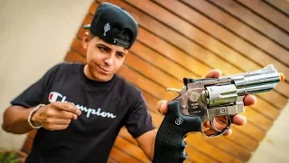 COMPREI UM NOVO REVOLVER DE AIRSOFT !