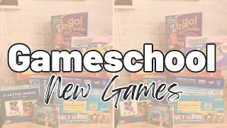 GAMESCHOOL | New Games for Homeschool