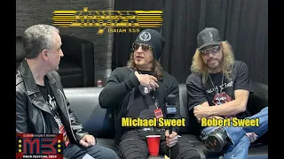 Stryper Michael Sweet & Robert Sweet M3 Rock Festival-New Album, Acoustic Tour, Christian Backlash