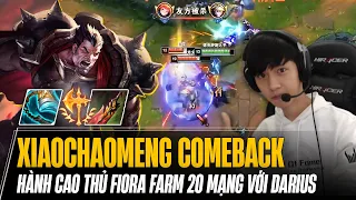 BDS ADAM SẼ PHẢI XEM GAME ĐẤU DARIUS NÀY CỦA XIAO CHAO MENG !!! HỦY DIỆT CAO THỦ FIORA SIÊU ĐỈNH