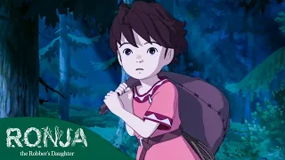 Miyazaki's Ronja - Ronja Runs Away From Home! | Studio Ghibli | Anime