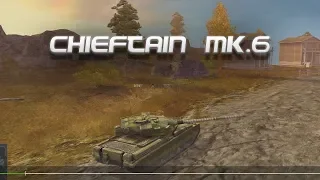 Chieftain Mk.6 Обкатываю прем Х уровня/ WoT Blitz