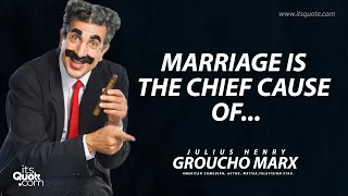 Groucho Marx Quotes, Interesting and Funny Lines | Picture Quotes