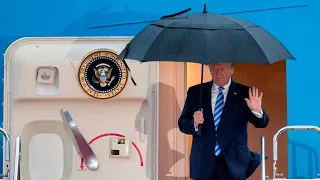 The 'ups and downs' of American presidential umbrella etiquette