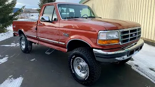 1994 Ford F-250 XLT 4x4 7.3 Turbodiesel 5-Speed Walk-Around and Drive