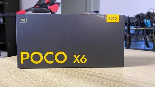 Unboxing Poco X6