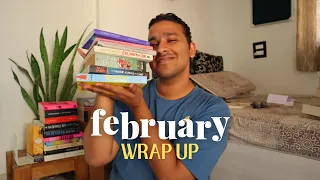 All the books I read in February... // wrap up time! (+ March TBR)