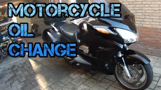 How to Change Motorcycle Oil (ST1300)