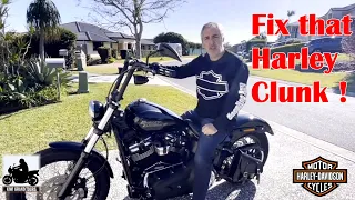 Eliminating that Harley Davidson gear CLUNK !!!!!