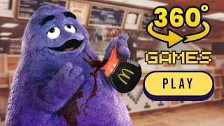 Grimace Shake Finding Challenge 360°