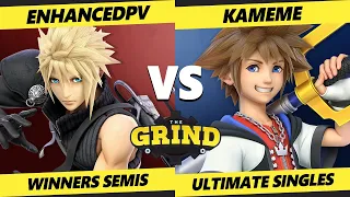 Pre-Glitch Grind  - Kameme (Sora, Sheik) Vs. enhancedpv (Cloud, Wolf) Smash Ultimate Tournament