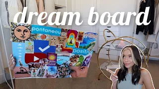 how to manifest your dreams into reality (dream board 2021)