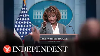 Watch again: Karine Jean-Pierre holds the daily White House briefing