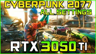 Cyberpunk 2077 - RTX 3050 Ti FPS Test [Acer Nitro 5]