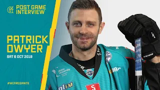 POST-GAME INTERVIEW: Patrick Dwyer