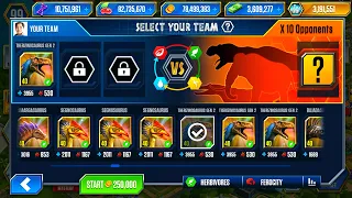 THERIZINOSAURUS GEN 2 DEFEAT 10 OPPONENTS | HT GAME