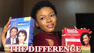 The difference between Leisure curl coconut oil kit and Hollywood curl kit | Processes explained! ✅
