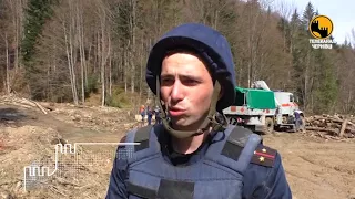 Чотири снаряди часів І світової війни у лісосмузі  села Банилів Підгірний