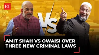 'Rowlatt Act' or actual reforms? Amit Shah vs Asaduddin Owaisi over three Criminal Law Bills