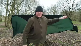 How to set-up  The  Adirondack 3x3 tarp  shelter.