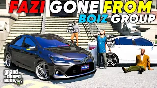 FAZI GONE FROM BOIZ GROUP | MICHAEL & TAYA ABU SEARCHING FAZI | GTA 5 | Real Life Mods #528 | URDU |